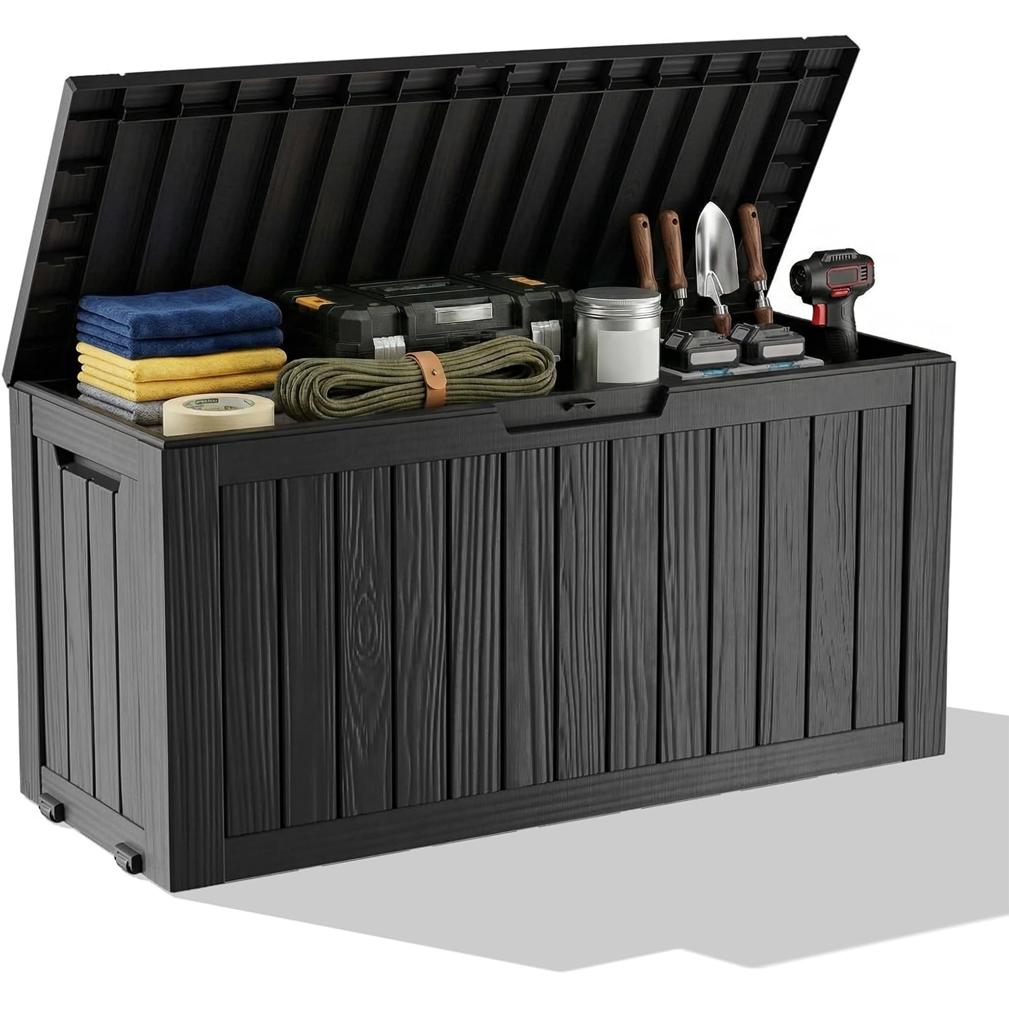 Outdoor Furniture Resin - Outdoor Waterproof Resin Storage Deck Box