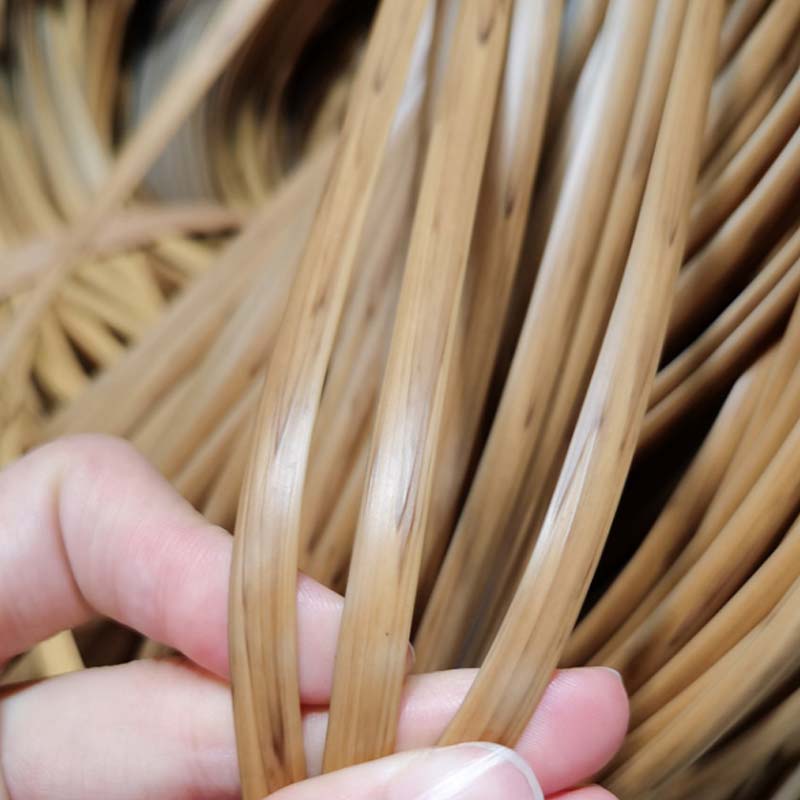 Outdoor Furniture Material - 50 Meters Light Wood Color PE