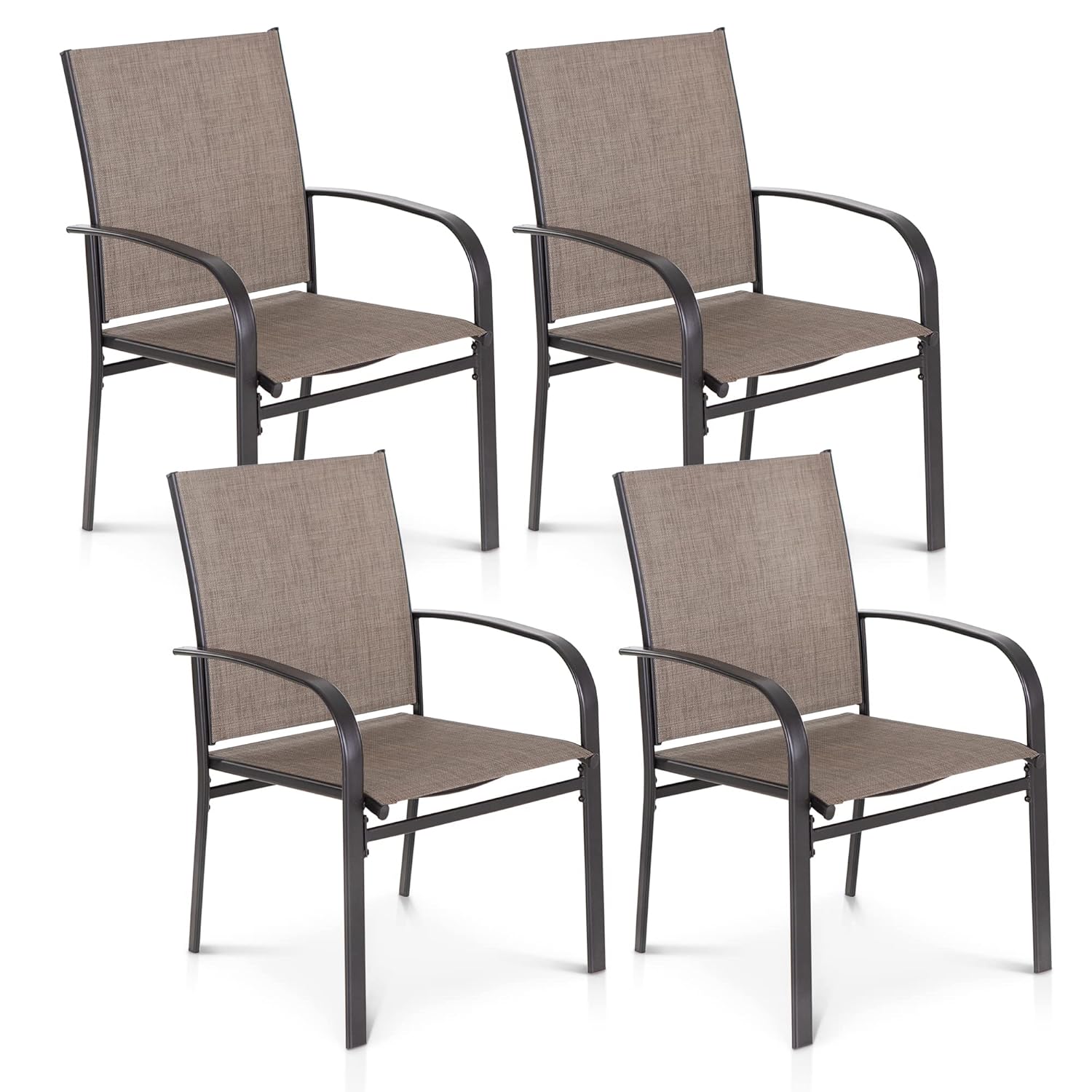 Outdoor Furniture Ofo - o*-Patio Dining Chairs Set of 4,