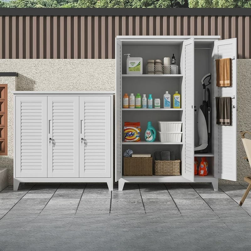 Outdoor Furniture Ofo - Modern Courtyard Outdoor Storage Cabinet Nordic