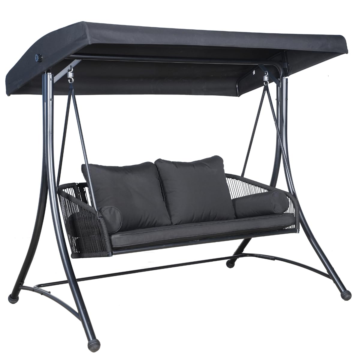 Outdoor Furniture Ofo - o*-Ramona Premium Patio Swing with Canopy