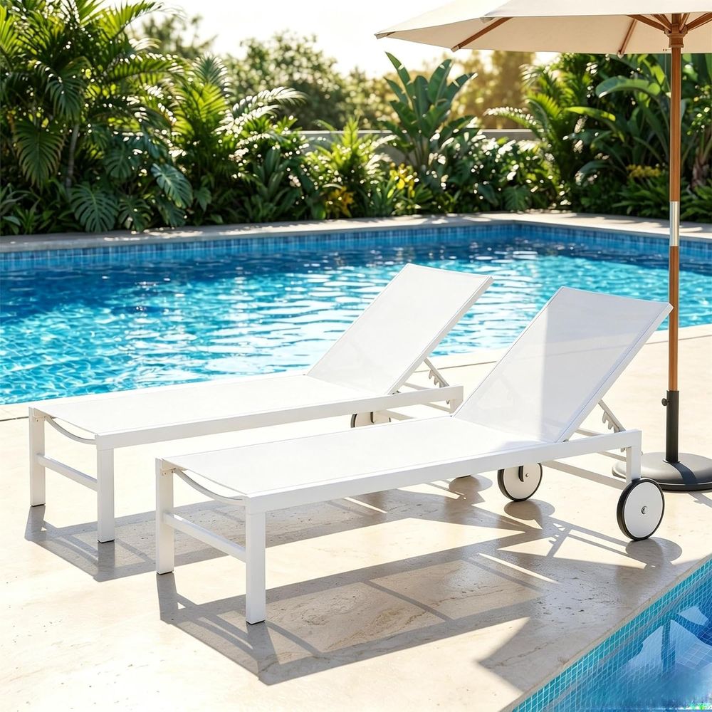 Outdoor Furniture Ofo - Patio Chaise Lounge Outdoor Set o