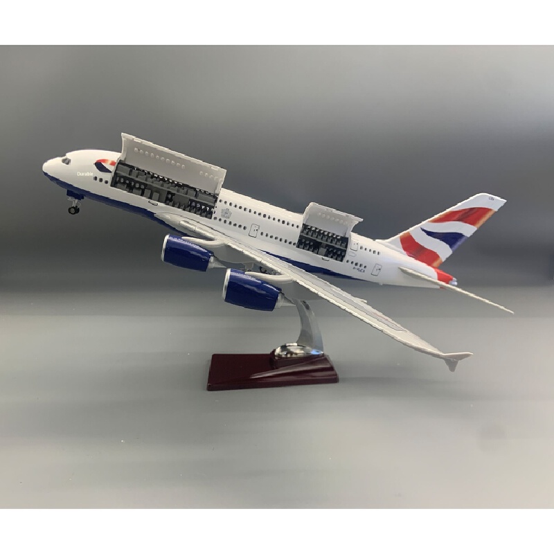 Outdoor Furniture Glider - 46CM Airplane Scale British Airways A380