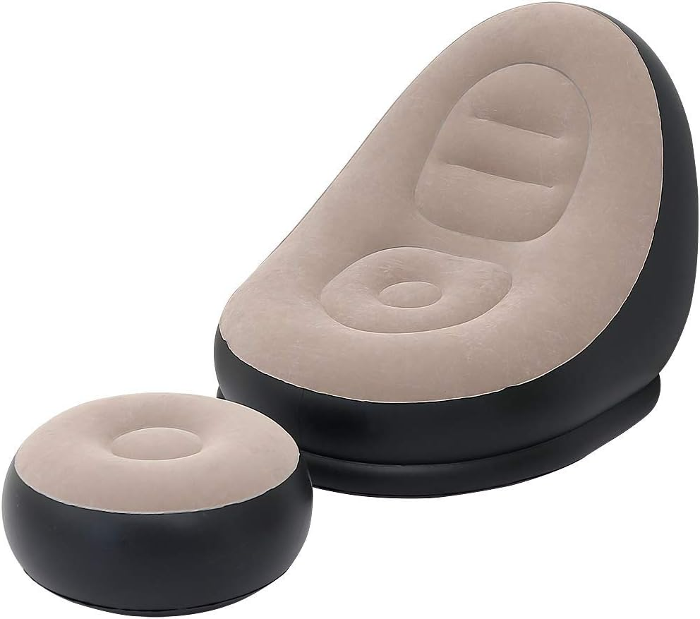2Pcs Lazy Sofa Inflatable Chai - огляд і ціна Outdoor Furniture Bali