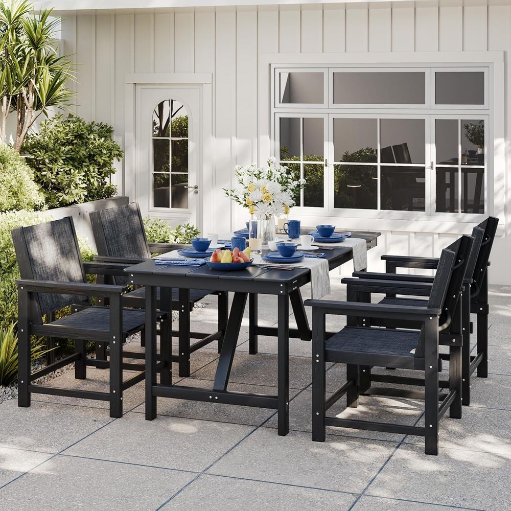 HDPE Outdoor Dining Set or 4,  - огляд і ціна Outdoor Furniture Ofo