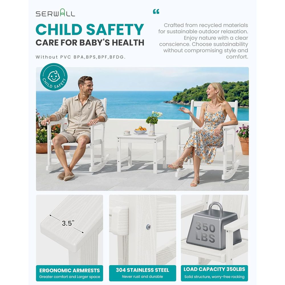 Outdoor Rocking Chairs Set o 2 - огляд і ціна Outdoor Furniture Ofo