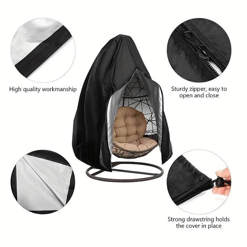 1 Piece Hanging Egg Chair Swin - огляд і ціна Outdoor Furniture Egg Chair