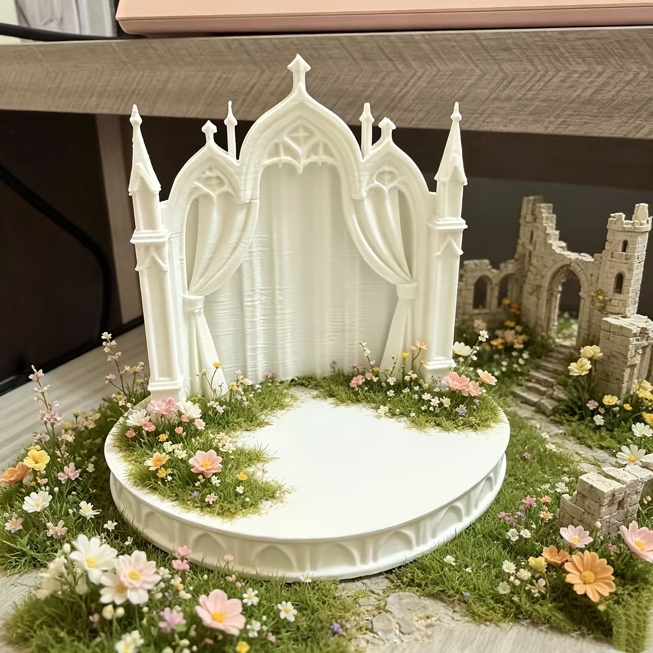 Gothic Castle Diorama Platform - огляд і ціна Outdoor Furniture Material