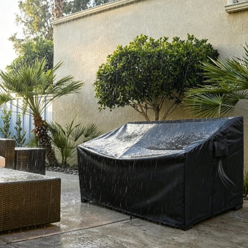 Heavy-Duty Patio Sofa Cover Wa - огляд і ціна Outdoor Furniture Fabric Waterproof