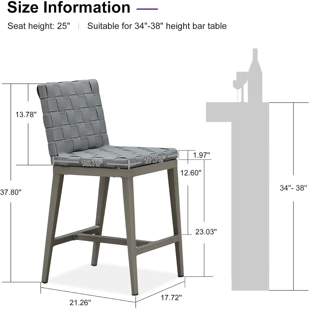 Outdoor Counter Height Bar Sto - огляд і ціна Outdoor Furniture Ofo