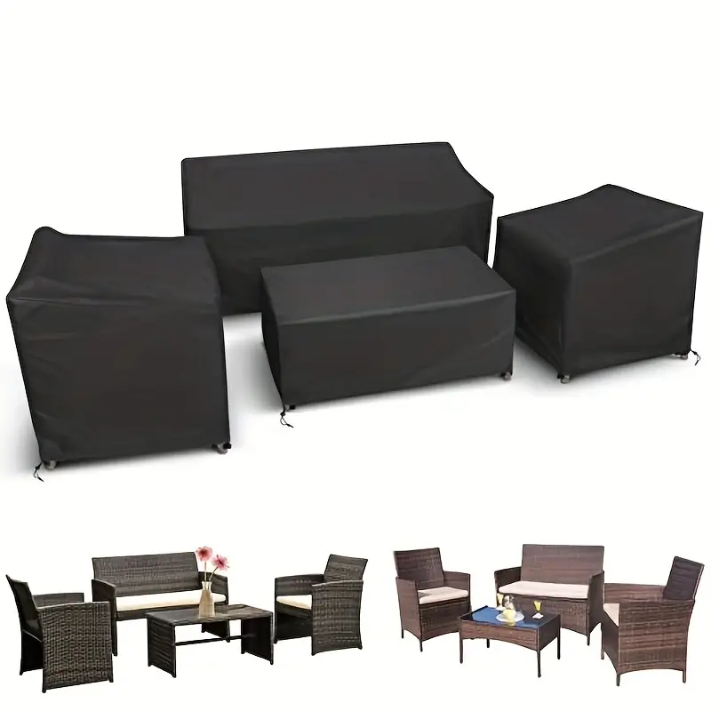 4pcs/Set Patio Furniture Cover - огляд і ціна Outdoor Furniture Bali