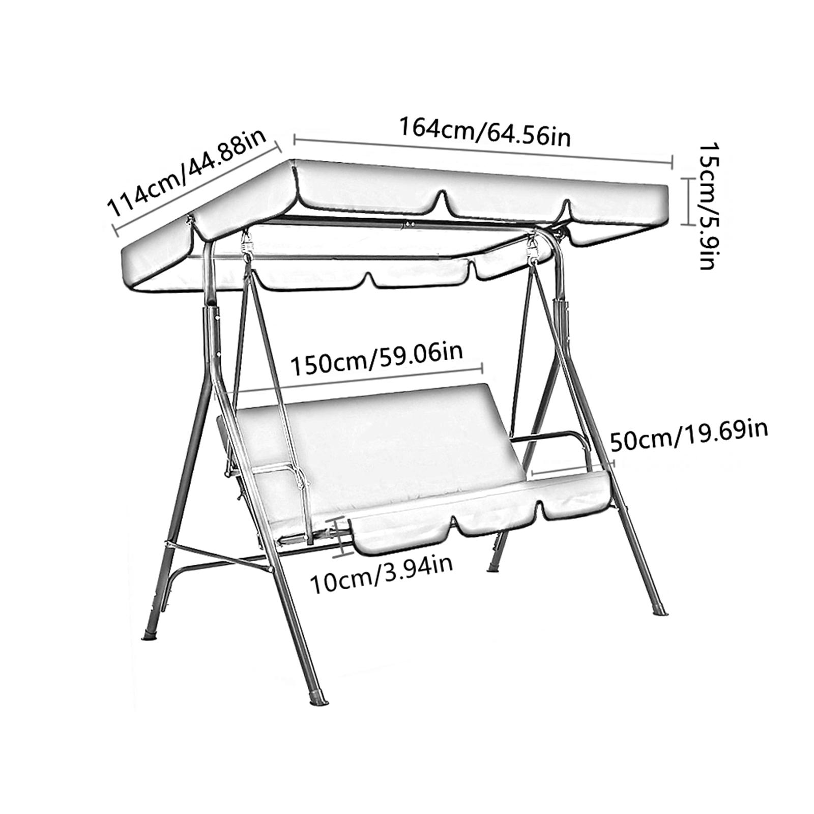 Patio Swing Canopy Replacement - огляд і ціна Outdoor Furniture Bali
