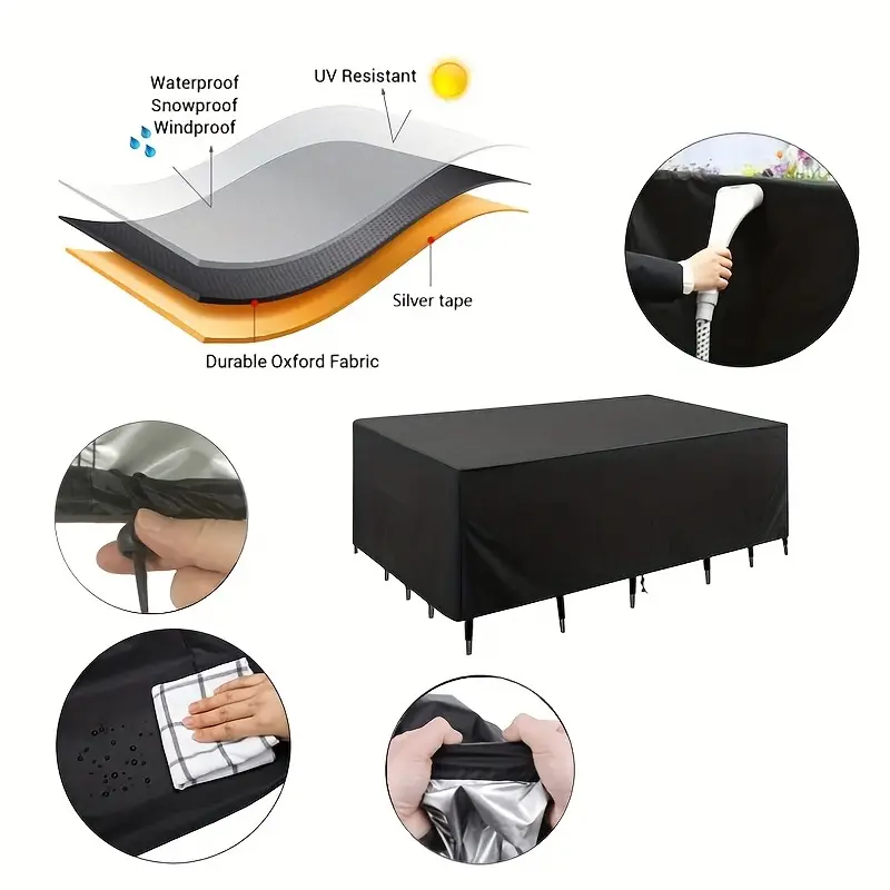 218 Sizes of Patio Furniture C - огляд і ціна Outdoor Furniture Fabric Waterproof