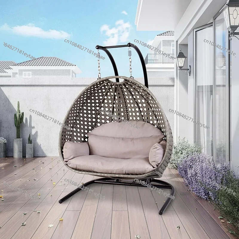 Modern Outdoor Patio Grey Wick - огляд і ціна Outdoor Furniture Egg Chair