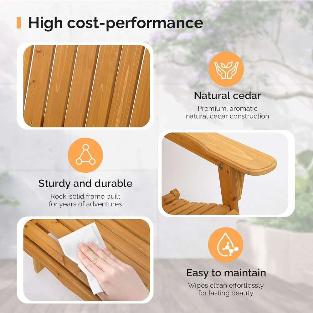 olding Adirondack Chairs Set o - огляд і ціна Outdoor Furniture Ofo