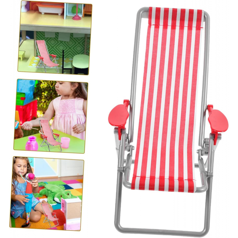 Mini Red Striped Folding Beach - огляд і ціна Outdoor Furniture Material