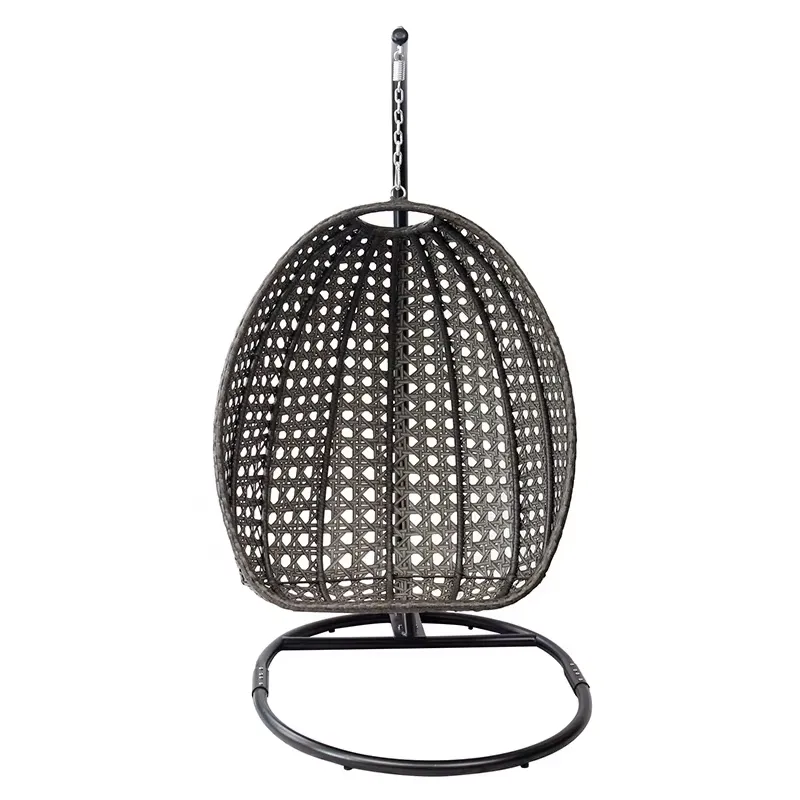 Egg Shape Black Patio Porch Wi - огляд і ціна Outdoor Furniture Egg Chair