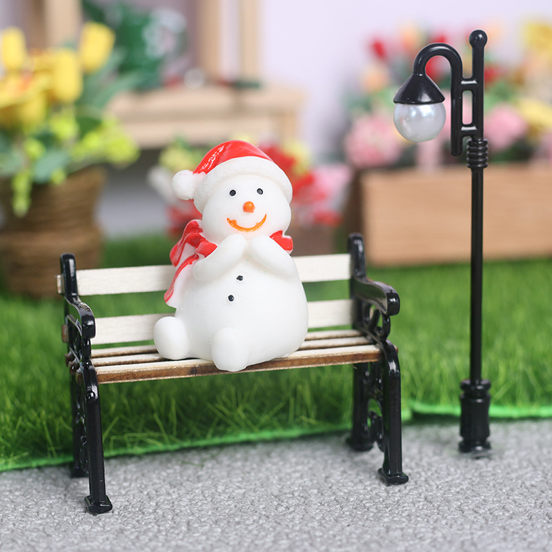 2Pcs/Set 1:12 Dollhouse Miniat - огляд і ціна Outdoor Furniture Resin