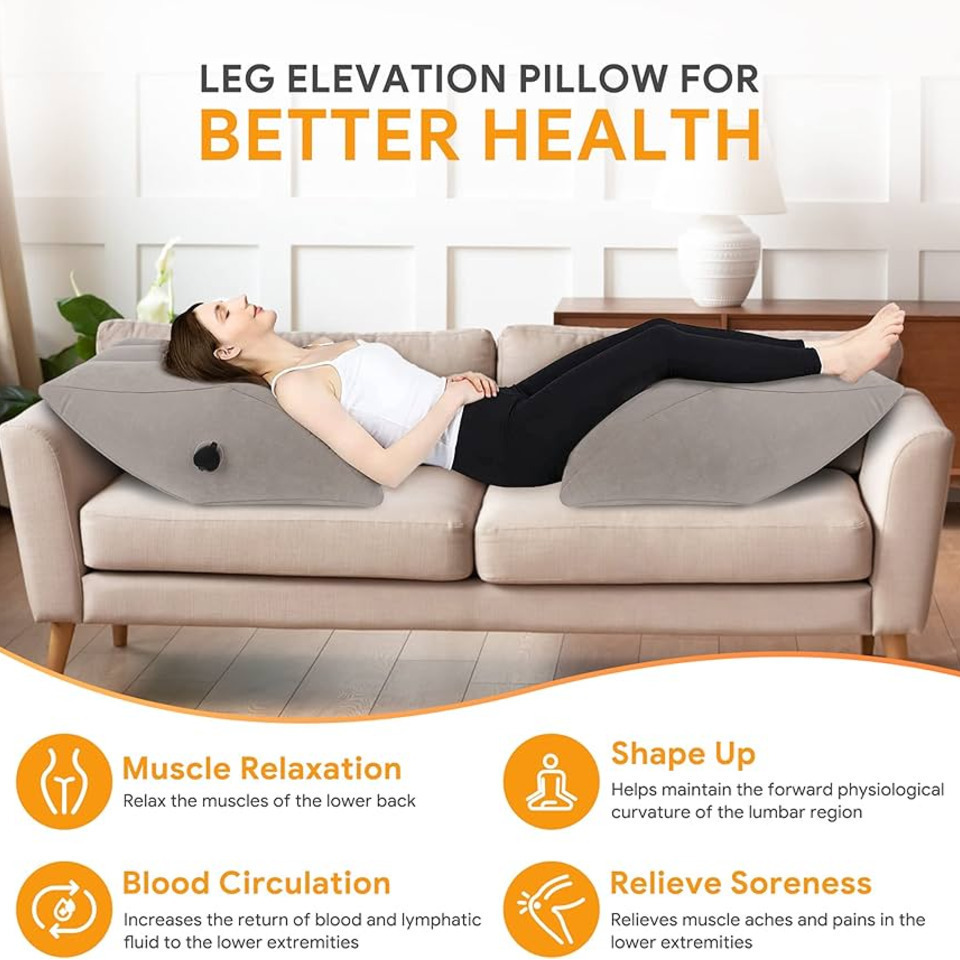 New Inflatable Leg Rest Cushio - огляд і ціна Outdoor Furniture Cushion