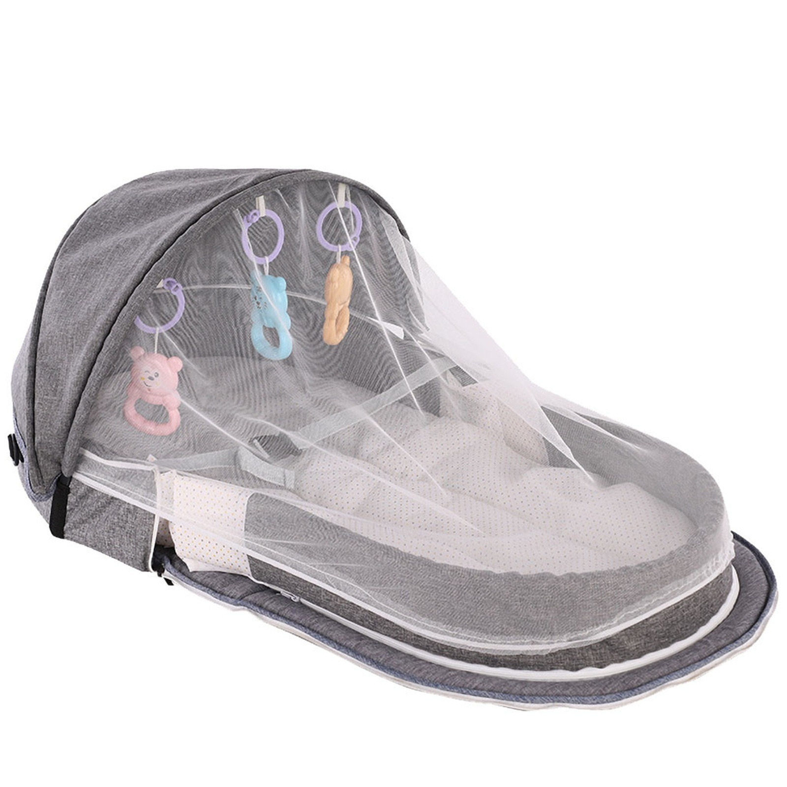 Baby Bed Folding Portable Baby - огляд і ціна Camping Cot Foldable