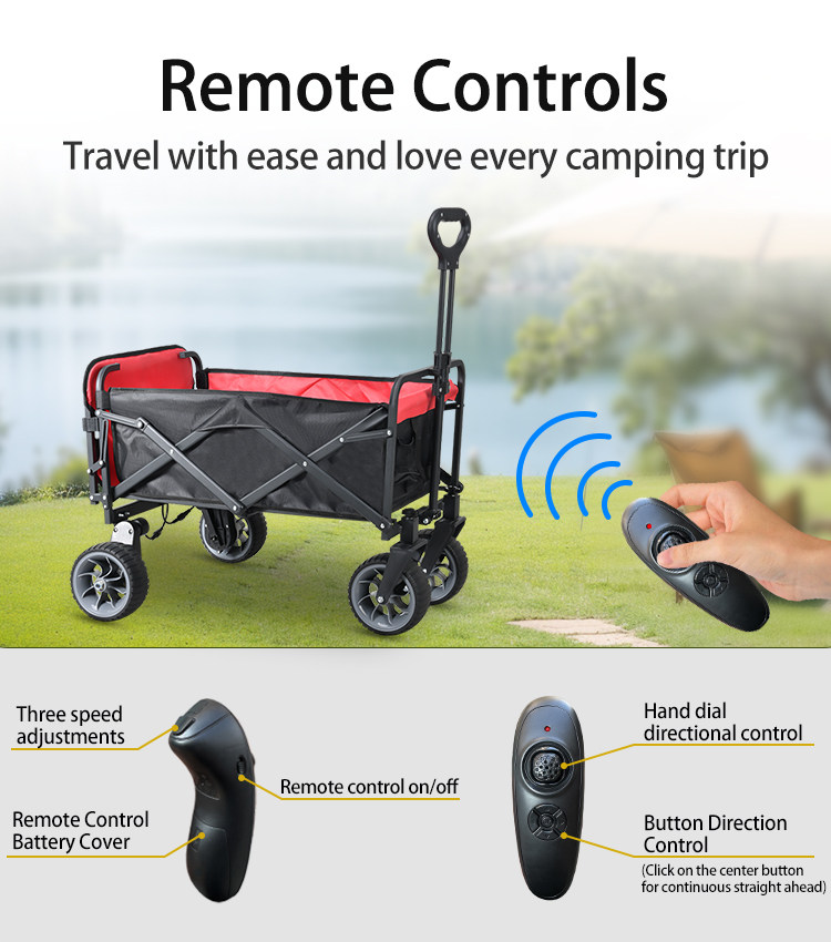 Electric Camping Wagon Cart Fo - огляд і ціна Outdoor Furniture Shop