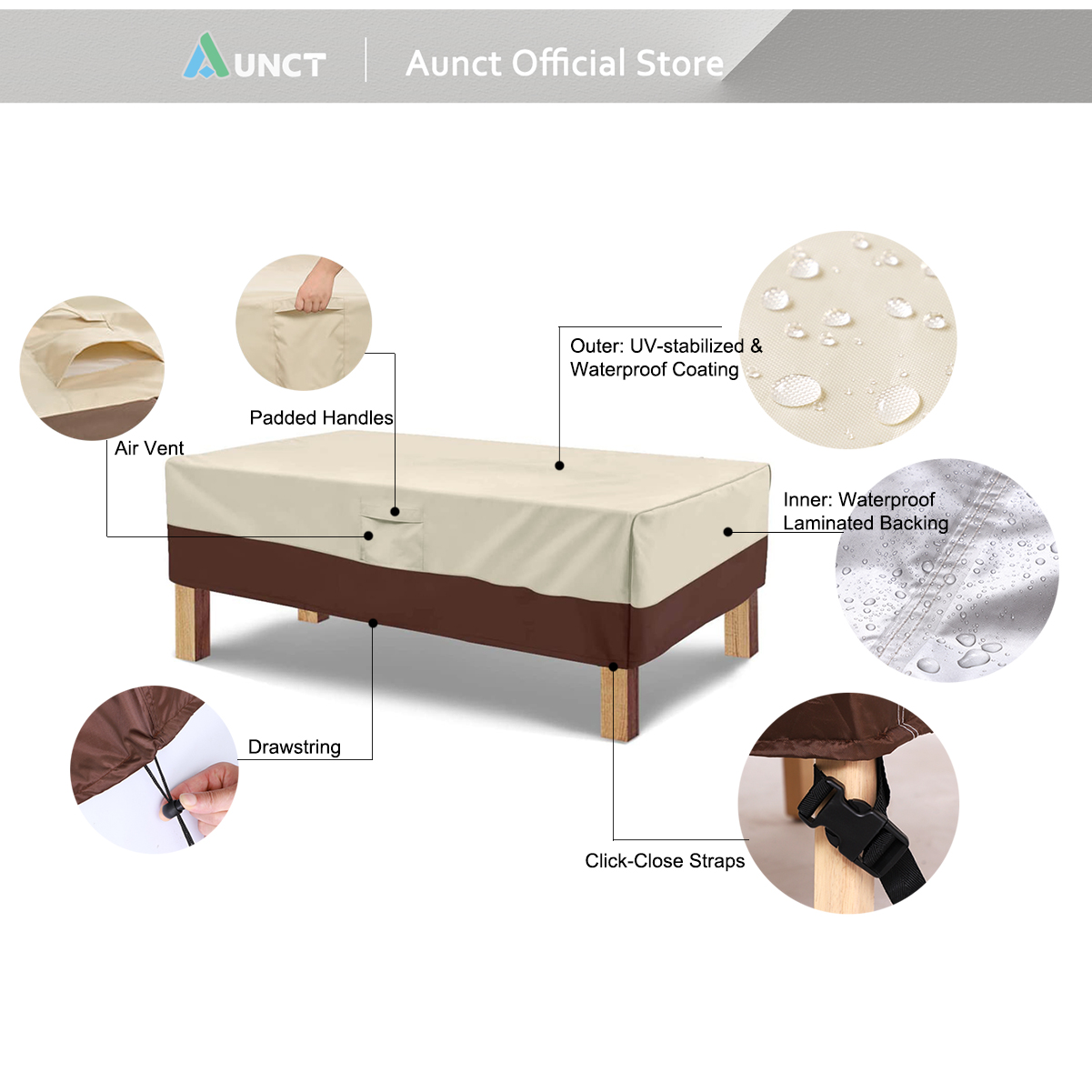 420D HEAVY DUTY Outdoor Garden - огляд і ціна Outdoor Furniture Fabric Waterproof