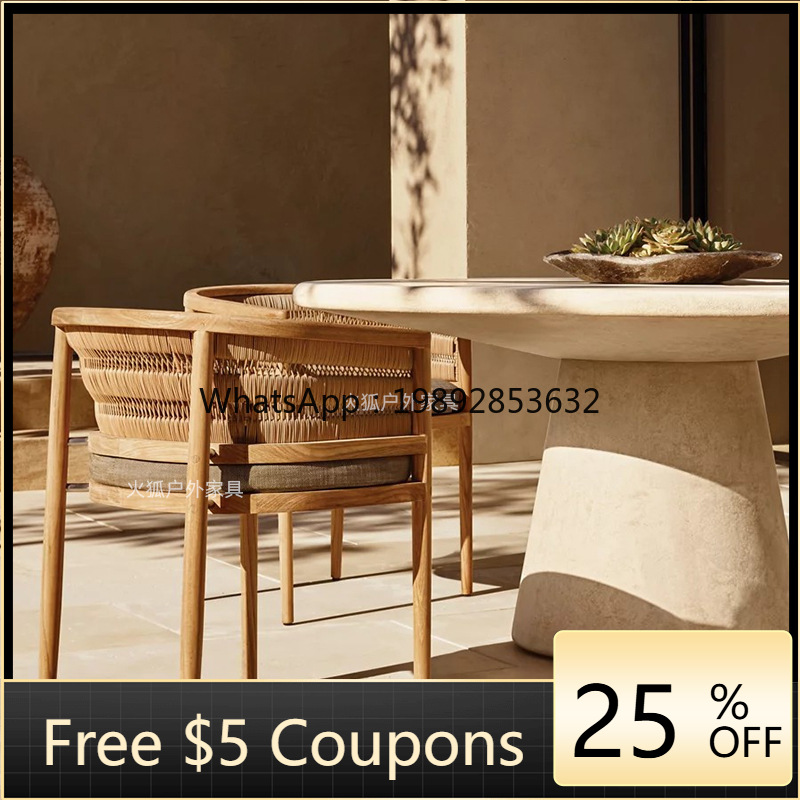 YYFY Outdoor Teak RH Table and - огляд і ціна Outdoor Furniture Resin