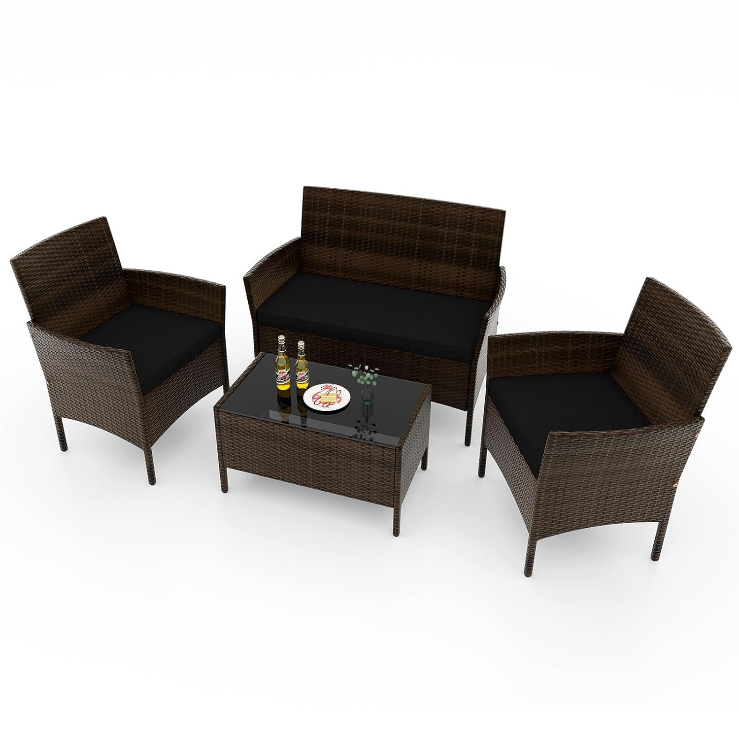 o*-4-Piece Patio Furniture Set - огляд і ціна Outdoor Furniture Ofo