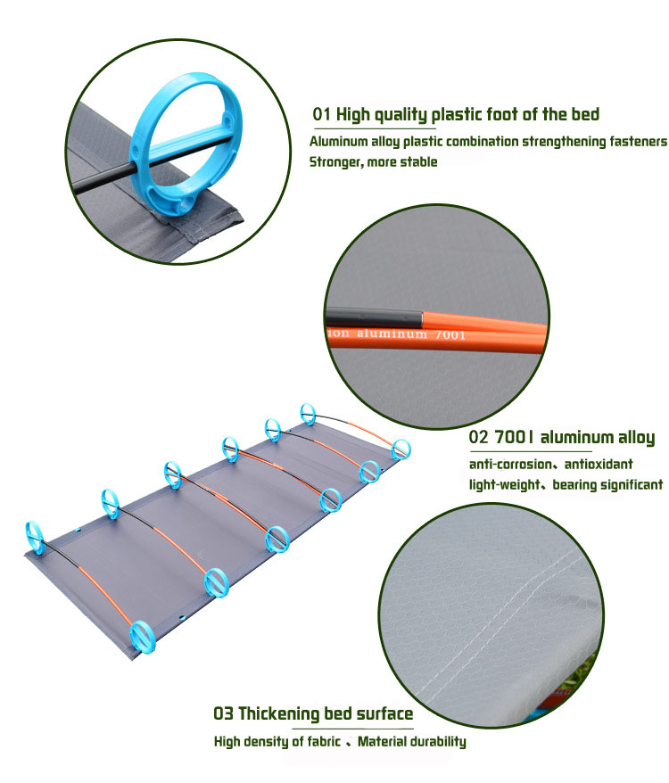 Outdoor Foldable Ultralight Co - огляд і ціна Camping Cot Foldable