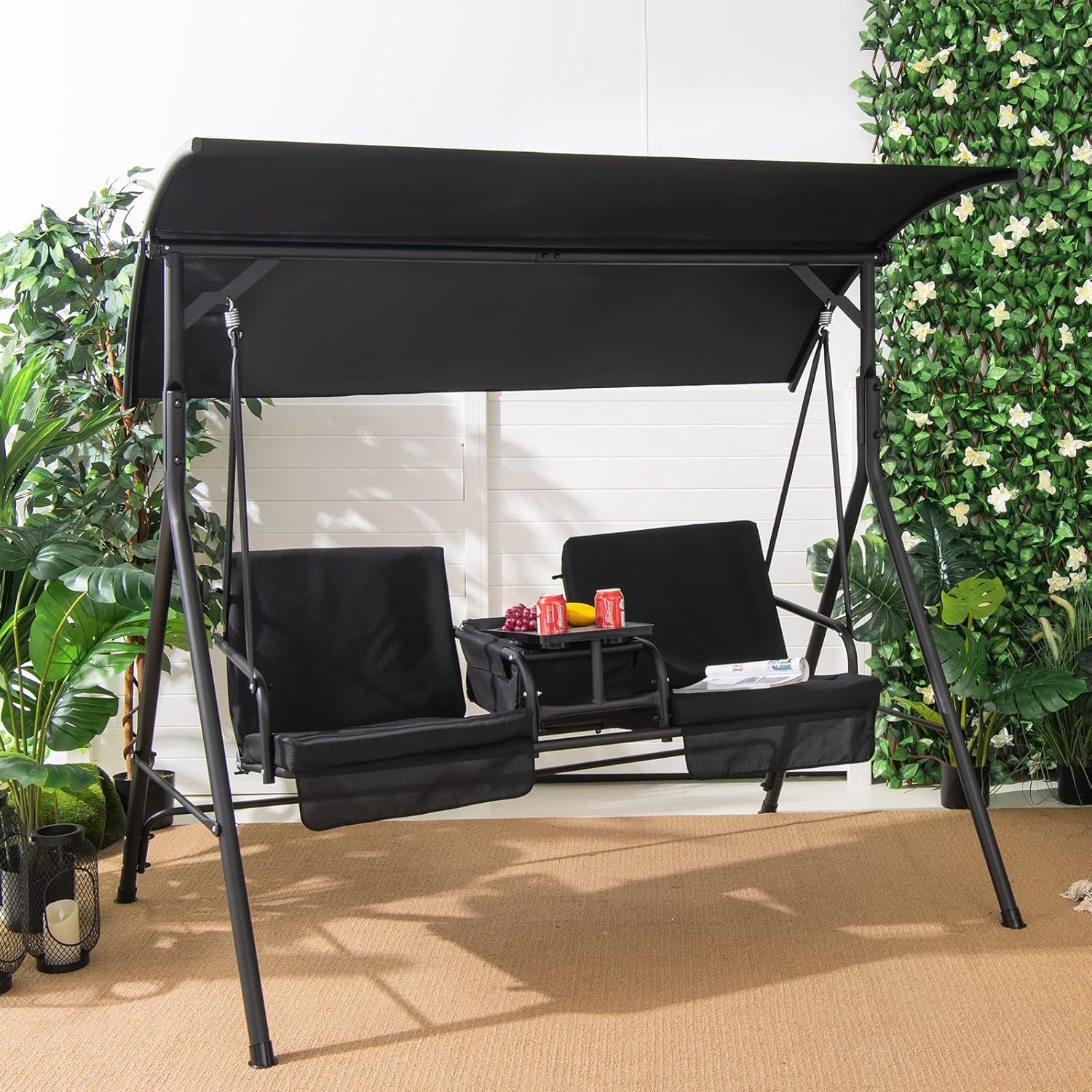 o*-2 Person Porch Swing, Outdo - огляд і ціна Outdoor Furniture Ofo
