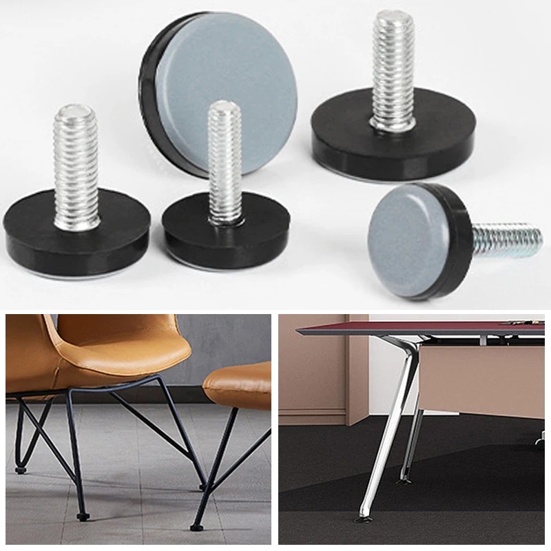 10Pcs Round Thread Levelers M6 - огляд і ціна Outdoor Furniture Glider