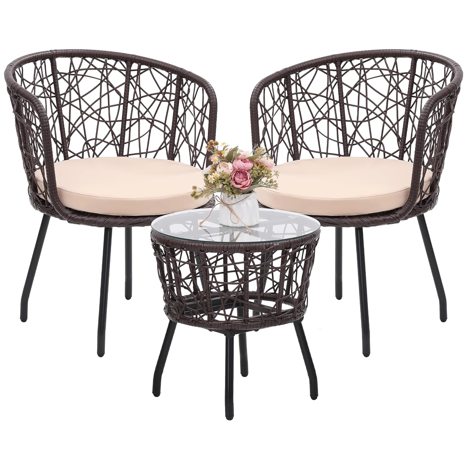 o*-4 Piece Patio Bistro Outdoo - огляд і ціна Outdoor Furniture Ofo