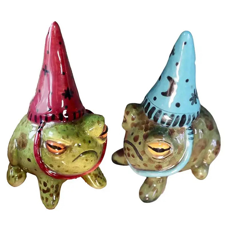 Witch Hat Little Frog Statue R - огляд і ціна Outdoor Furniture Resin