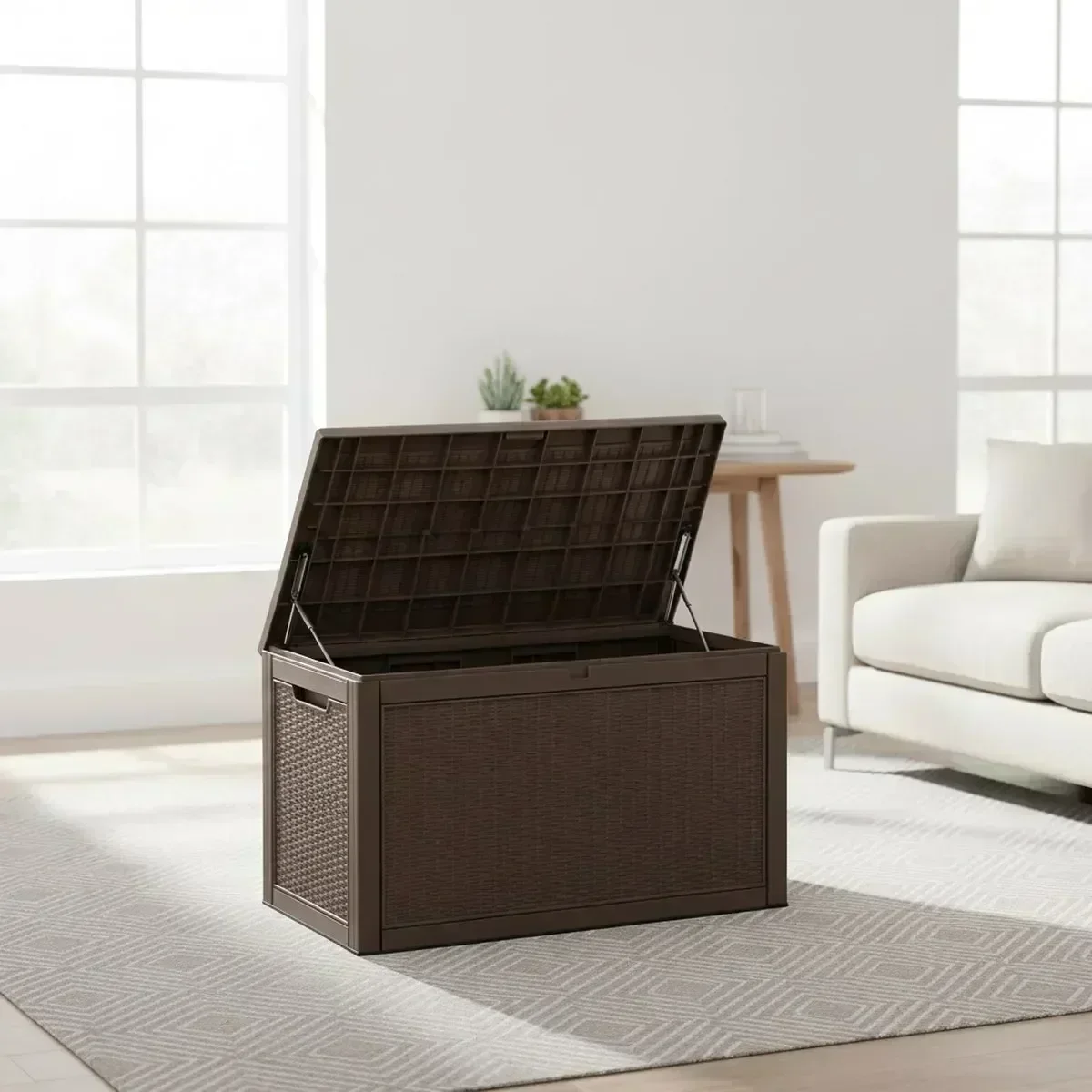 Large Outdoor Storage Bench Wa - огляд і ціна Outdoor Furniture Cushion