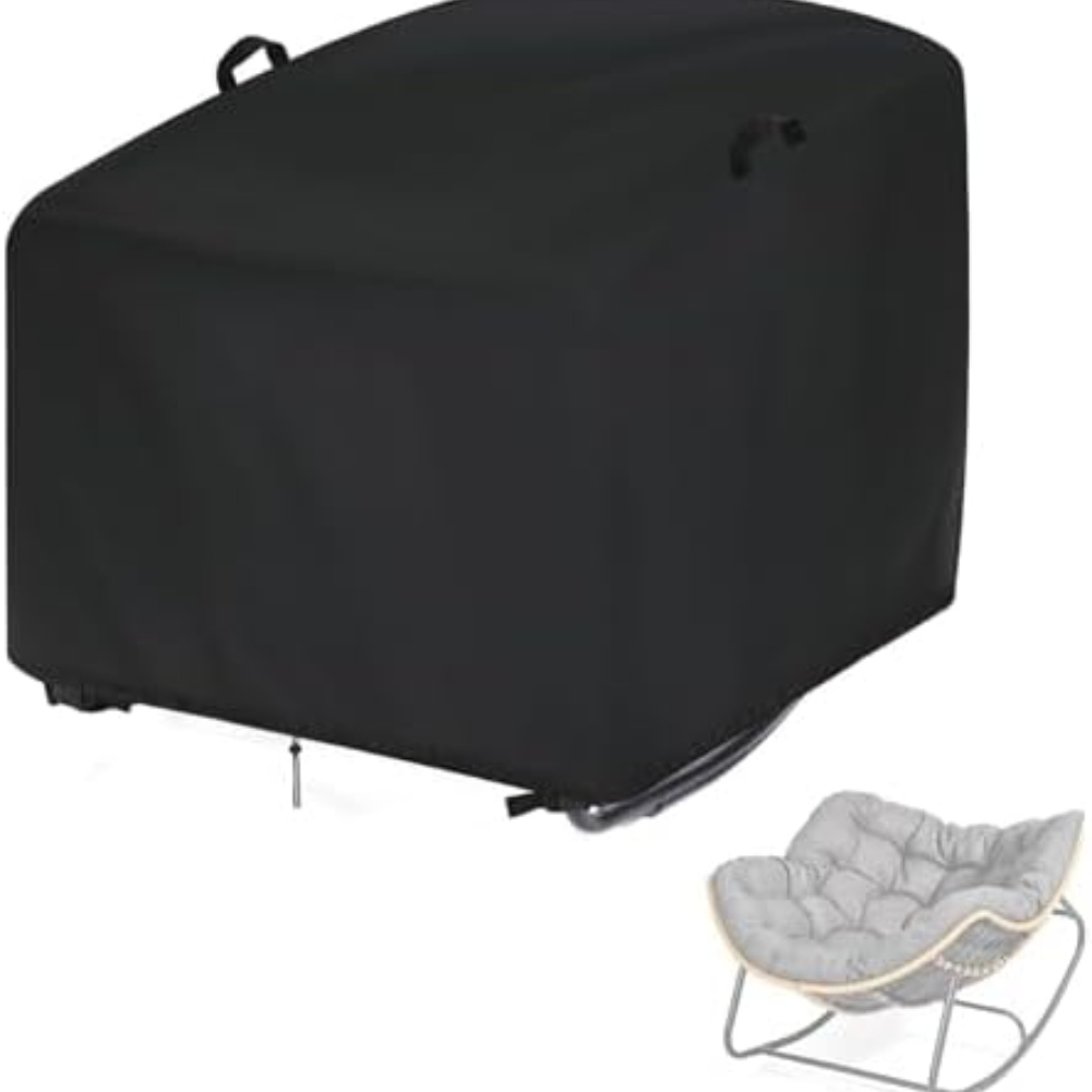 210D Oxford Black Patio Egg Ro - огляд і ціна Outdoor Furniture Egg Chair