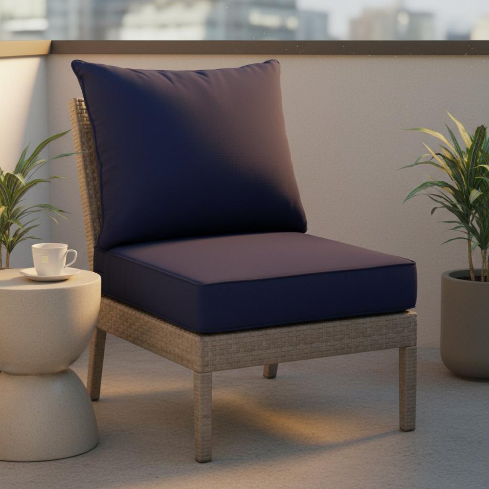 Patio Chair Pad Hidden Closure - огляд і ціна Outdoor Furniture Cushion