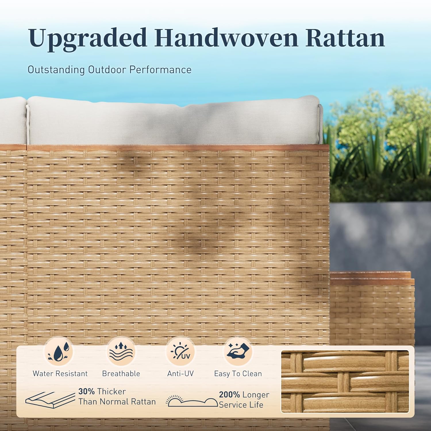 o*-Sunshine Valley Wicker Pati - огляд і ціна Outdoor Furniture Ofo
